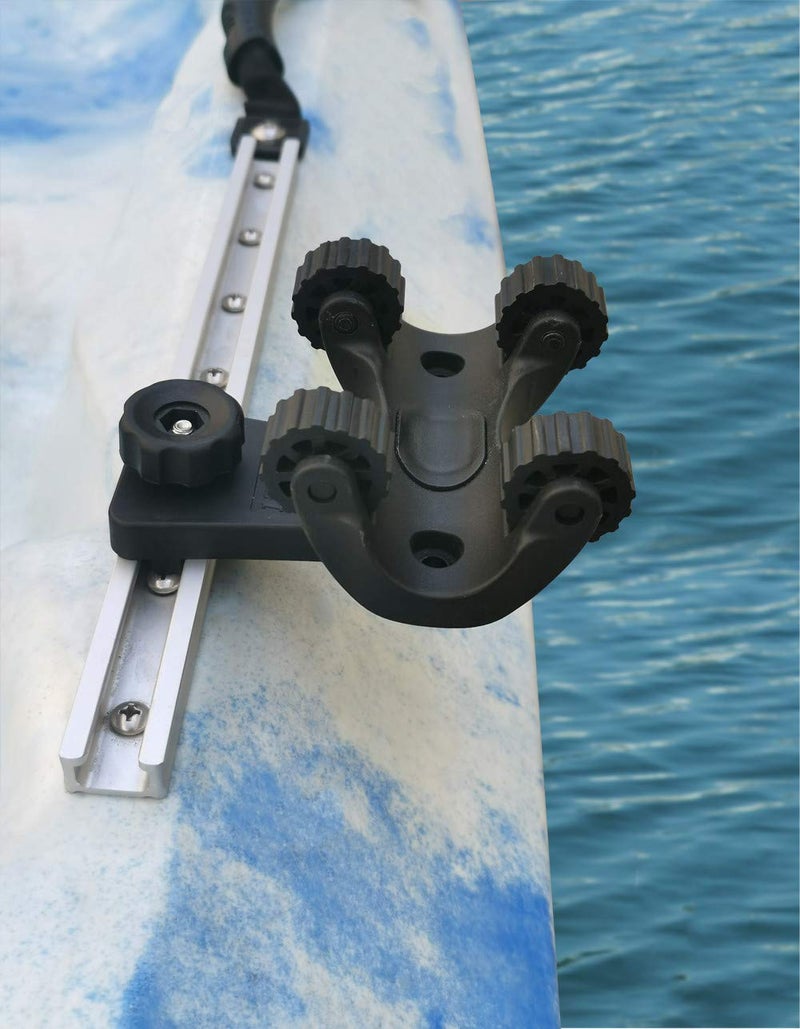 Brocraft Kayak Track Mount Paddle Holder/Kayak Track Paddle Clip/Paddle Holder Clips for Kayak - Image 5